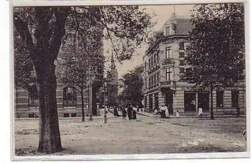 34538 Ak Aschersleben Herrenbreite um 1910