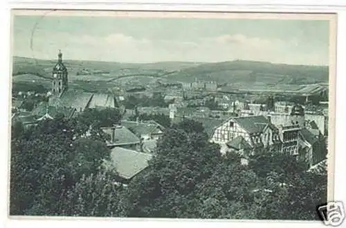 23174 Ak Sangerhausen Blick auf die Unterstadt 1925