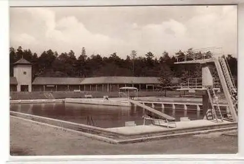 53100 Ak Zschornewitz Krs. Gräfenhainichen Waldbad 1960