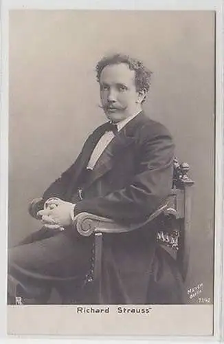 62620 Ak Richard Strauss Komponist um 1900