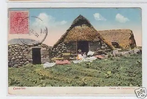 27811 Ak Canarias Portugal Casas de Campesinos 1908