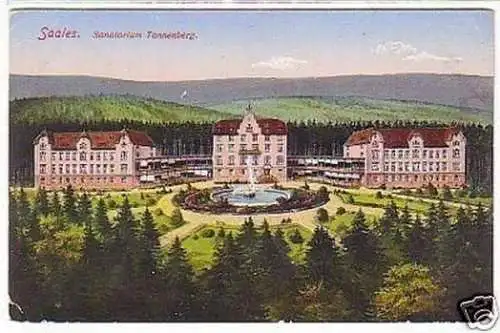 19552 Ak Saales Sanatorium Tannenberg 1915