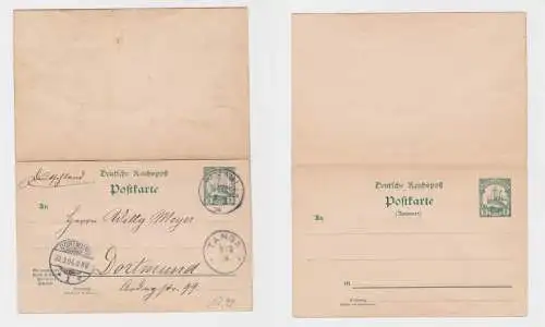 90347 Ganzsachen Ak Deutsch Ostafrika Stempel Amani 1904