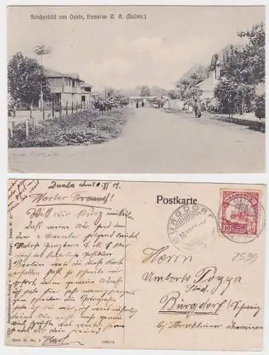 92371 Ak Duala Kamerun Balistrasse Stempel Duala 1919