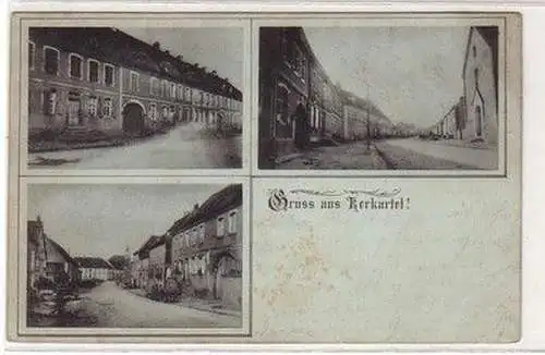 60467 Mehrbild Ak Gruß aus Kerkartet! Mönchen Gladbach 1900