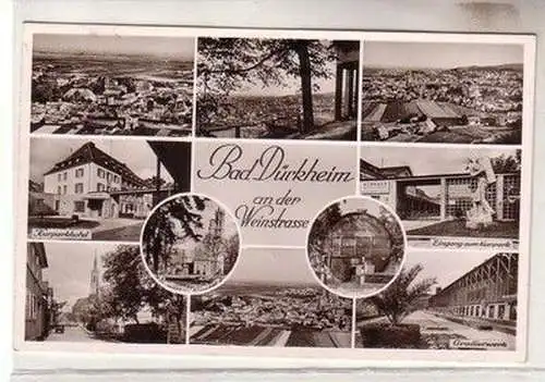 59783 Mehrbild Ak Bad Dürkheim an der Weinstrasse 1954