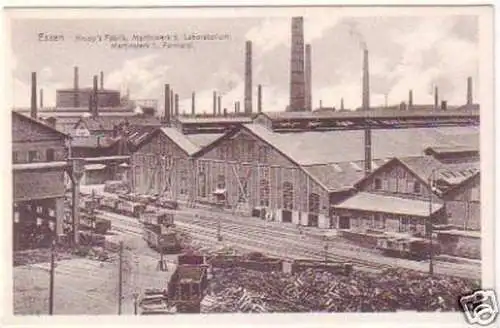 24673 Ak Essen Krupps Fabrik Martinwerk 5 um 1930