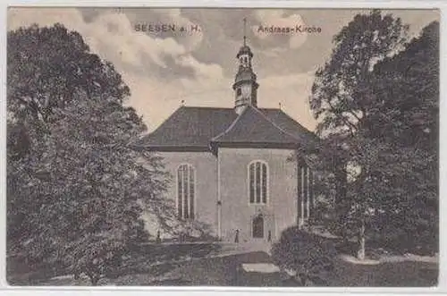 20952 Feldpost Ak Seesen am Harz Andreaskirche 1916