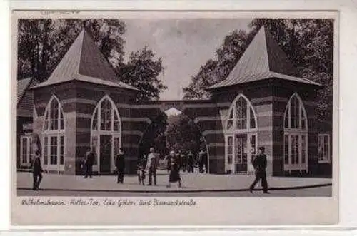 42231 Ak Wilhelmshaven Ecke Göker- & Bismarckstraße 1942