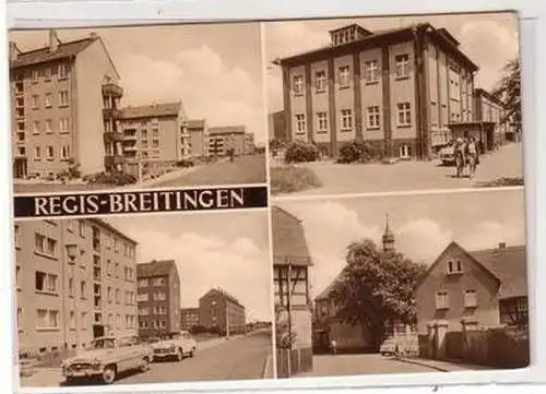 41354 Mehrbild Ak Regis-Breitingen Kreis Borna Stadtansichten 1966