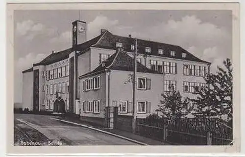 52736 Ak Rabenau Schule 1952