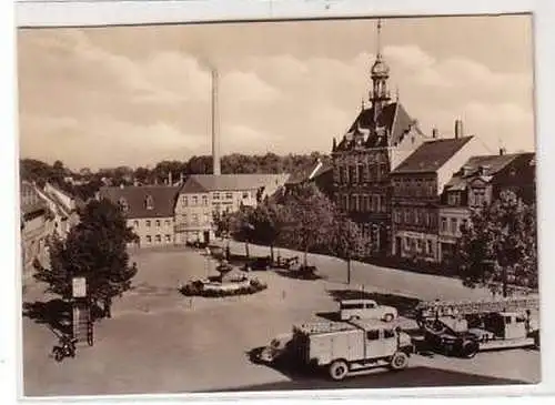 45716 Ak Frohburg Marktplatz 1966