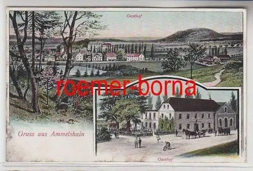 73417 Mehrbild Ak Gruß aus Ammelshein Gasthof 1910