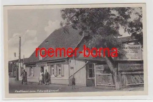 74737 Ak Leipzig Gasthaus zum Schwalbennest um 1940