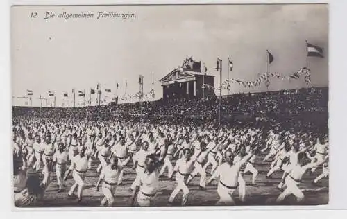 87519 Ak 12. Deutsches Turnfest in Leipzig vom 12.-16. Juli 1913