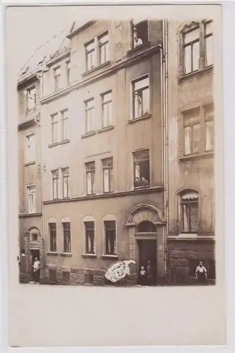 72604 Foto Ak Auerbach im Vogtland Wohnhaus um 1920