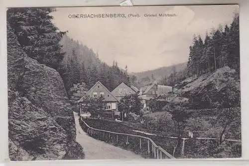 68561 Ak Obersachsenberg Ortsteil Mühlbach um 1910