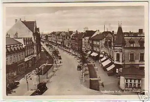 07189 Ak Senftenberg N.-L. Bahnhofstrasse 1942