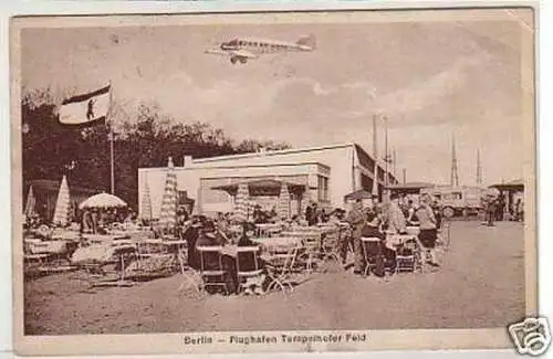 21734 Ak Berlin Flughafen Tempelhofer Feld 1929