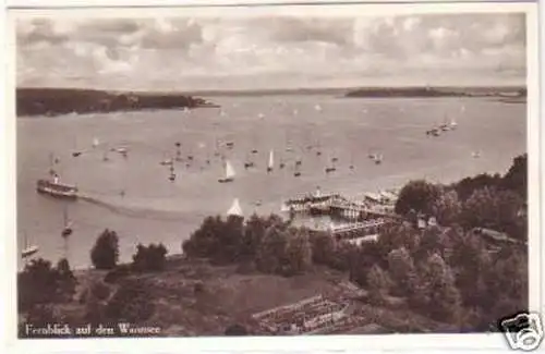 07462 Ak Fernblick auf den Wannsee 1936