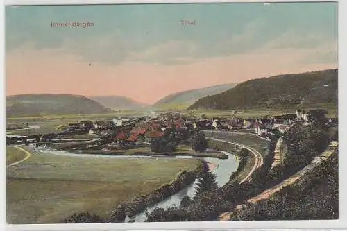 67954 Ak Immendingen Totalansicht um 1910