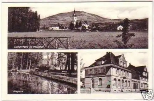 25321 Mehrbild Ak Rotenfels im Murgtal Gasthaus um 1940