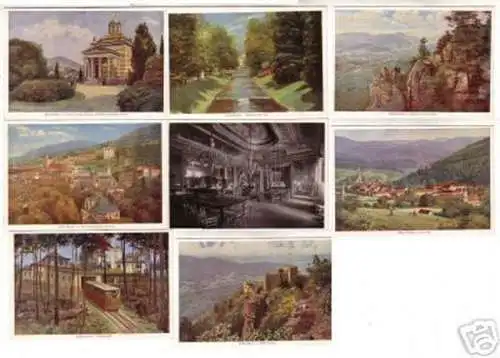 11992/8 Ak Baden Baden im Schwarzwald um 1940