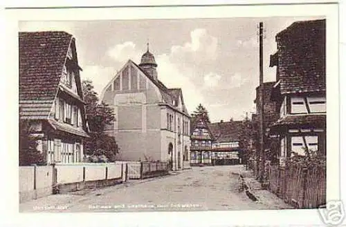 13480 Ak Hesselhurst Gasthaus zum Schwanen um 1930