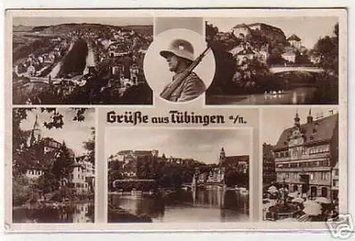 08189 Ak Grüße aus Tübingen am Neckar um 1935