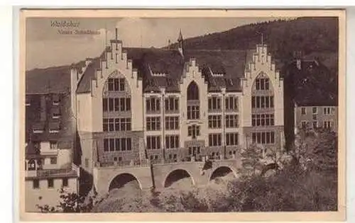 48955 Ak Waldshut Neues Schulhaus 1912