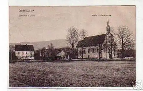 10084 Ak Ottersweier Gasthaus zur Linde 1921