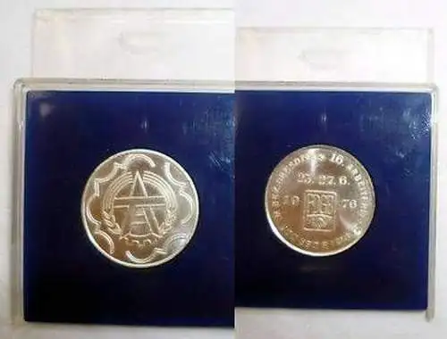 DDR Medaille 16. Arbeiterfestspiele Dresden 1976