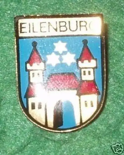 DDR Abzeichen Stadt Eilenburg mit Stadtwappen