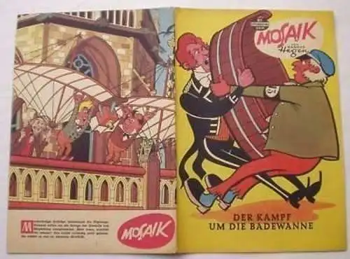 Mosaik von Hannes Hegen Digedags Nummer 82 von 1963 j