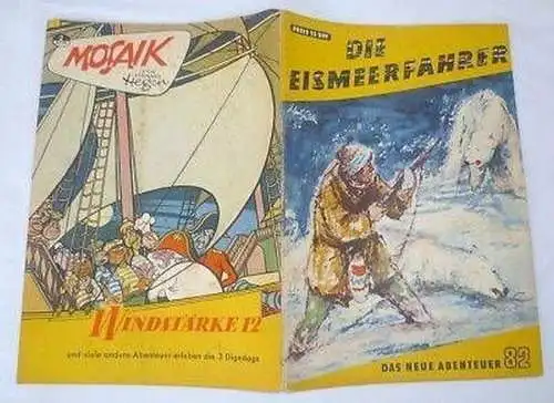 Werbung Mosaik Digedags im "Das neue Abenteuer" 82