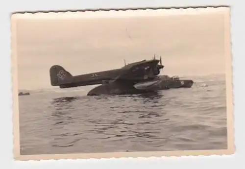 06076 Foto Blohm und Voss Bv 138 Flugboot 2.Weltkrieg Norwegen