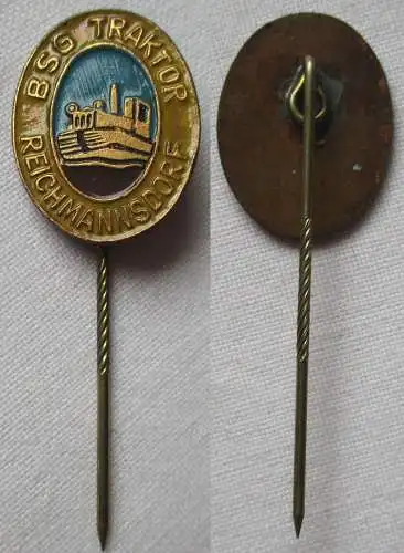 DDR Sport Anstecknadel Mitgliedsabzeichen BSG Traktor Reichmannsdorf (144137)