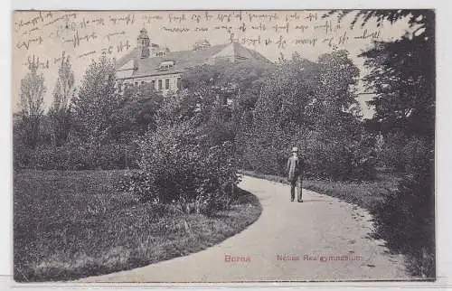 63012 AK Borna - Neues Realgymnasium 1910