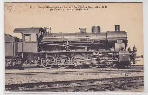 86590 Ak Eisenbahn Preussische Staatsbahn A.Borsig Berlin 1914