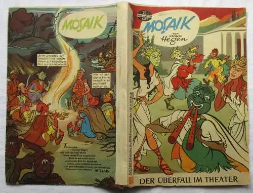 Mosaik von Hannes Hegen Digedag Nummer 21 von 1958 (121627)