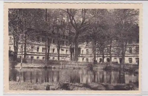 66070 AK Grüna in Sachsen - Ernst-Friedemann-Heim mit Teichpartie 1954