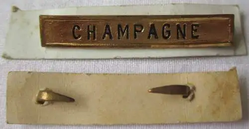 Gefechtsspange "CHAMPAGNE" zur Kyffhäuser-Kriegsdenkmünze 1914-1918 (125693)