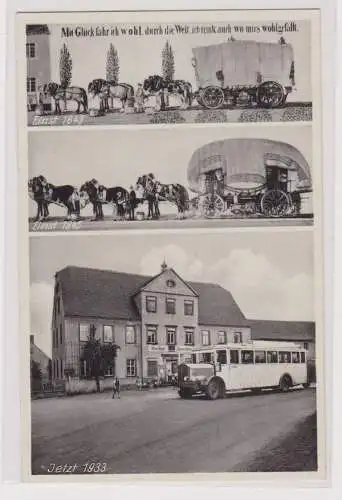 99449 Mehrbild Ak Gruß vom Gasthof zum goldenen Engel Dolsenhain um 1940