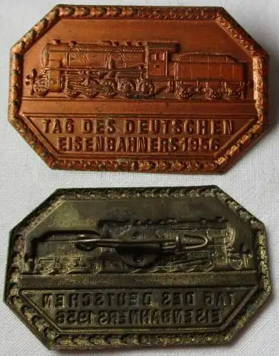 DDR Abzeichen Tag des deutschen Eisenbahners 1956 (124368)