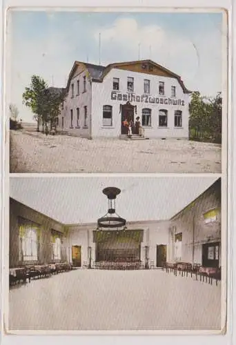 900173 Mehrbild Ak Gasthof Zwoschwitz im Vogtland 1912