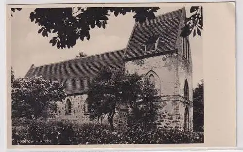 15152  Ak Ostseebad Koserow auf der Insel Usedom Kirche 1932