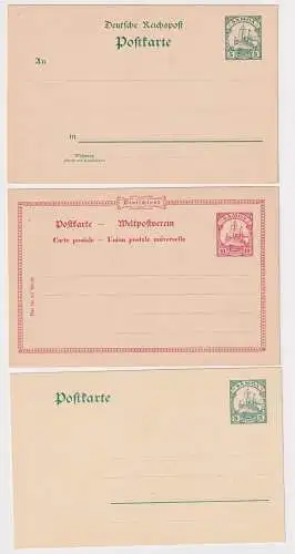 32348 Ganzsachen Sammlung P 5 + P 6 + P 9 Deutsche Kolonien Samoa