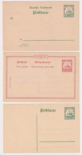 908529 Ganzsachen Sammlung P 8 + P 9 + P 16 Deutsche Kolonien Kamerun