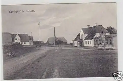 32172 Ak Landschaft in Kampen Dorfansicht um 1910