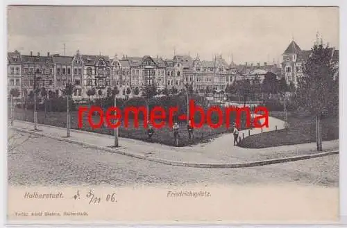 82692 Ak Halberstadt Friedrichplatz 1906